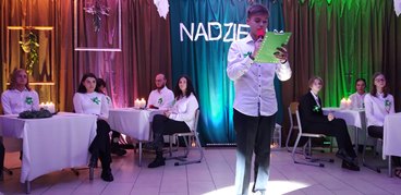 Ukraińsko - polski wieczór poezji w Zespole szkół nr 2 w Wieluniu